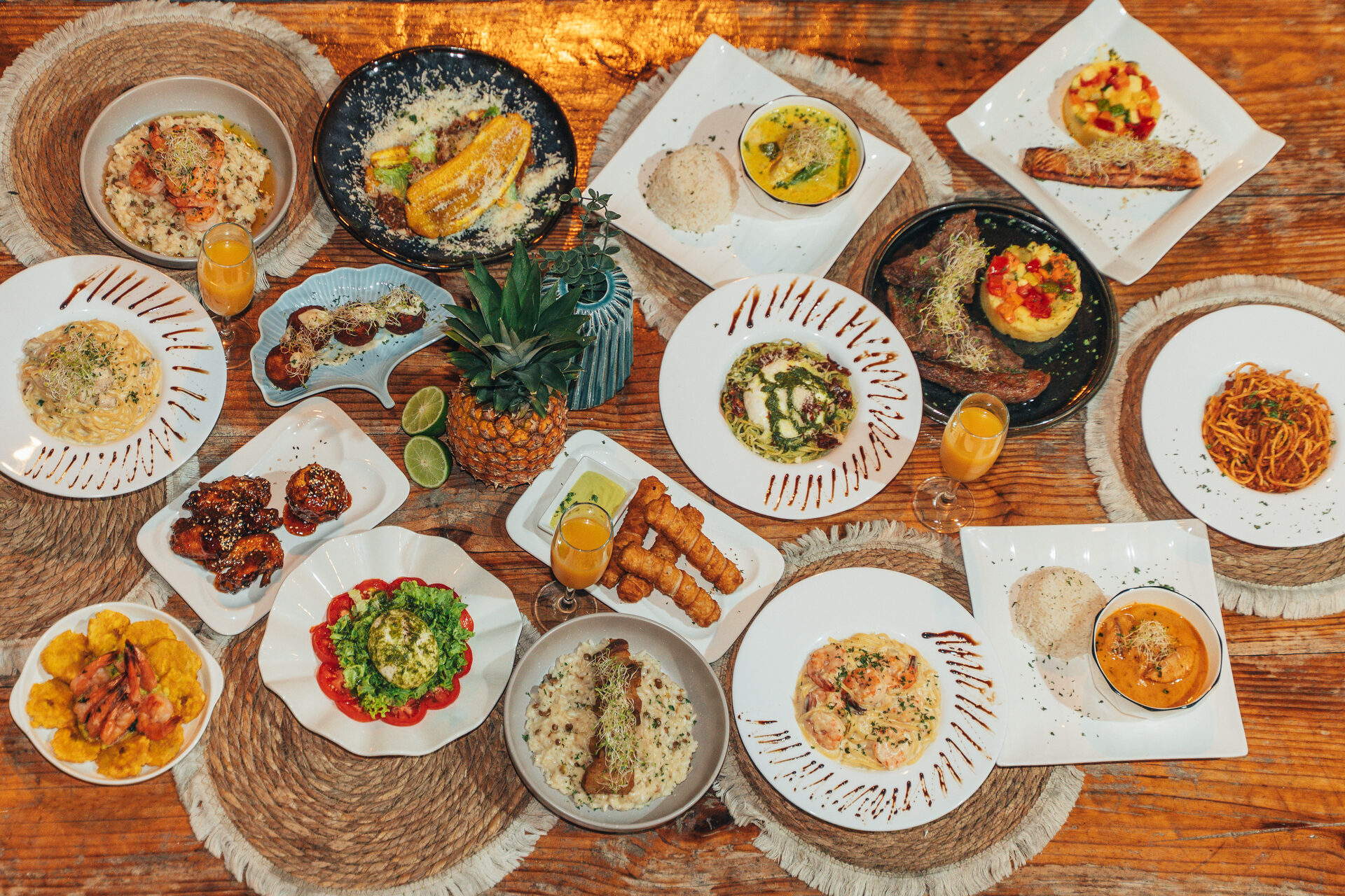 Selección de platos El Alba